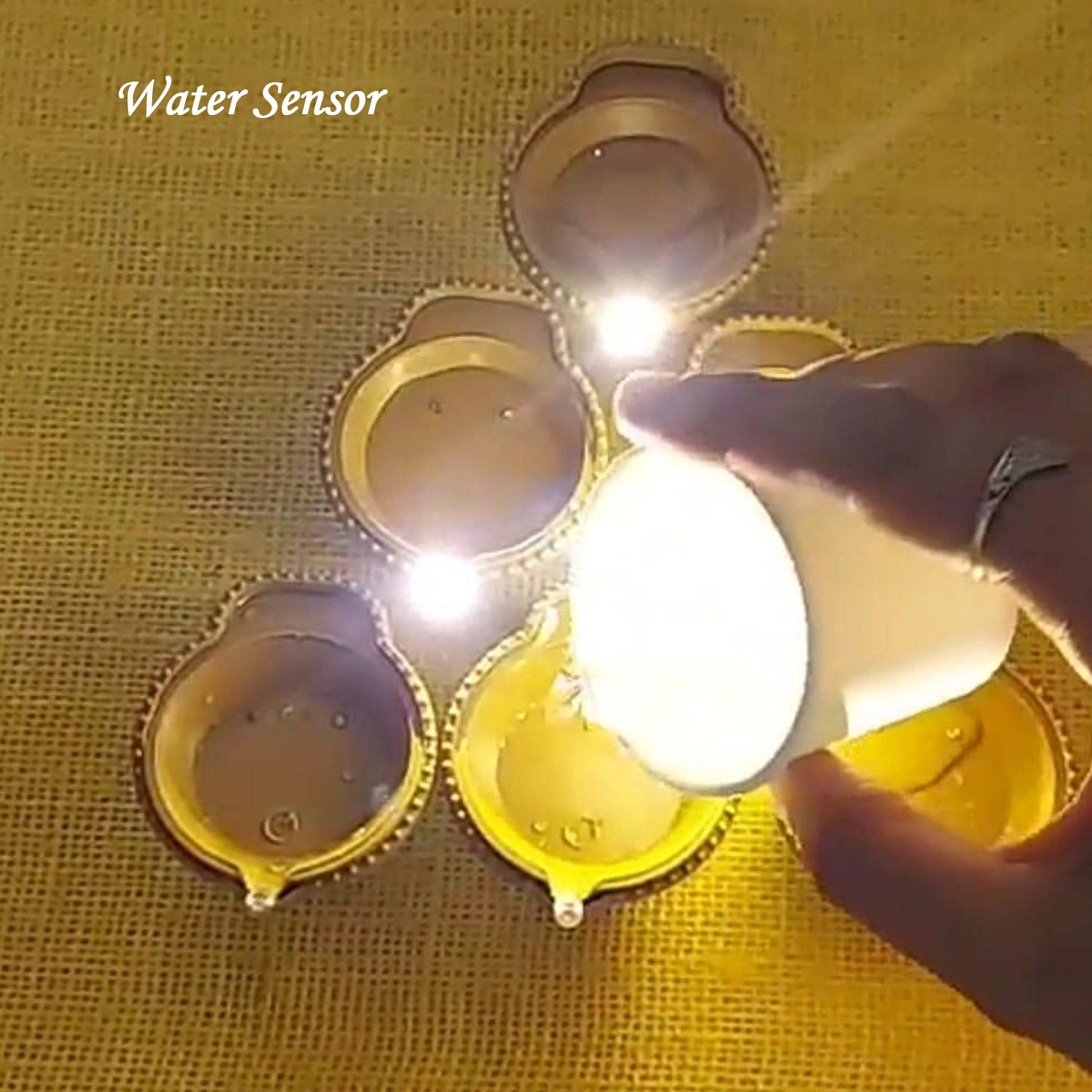 Water Sensor Diyas for Diwali Decoration (12 Pcs Set) Water Sensor Diyas for Diwali Decoration (12 Pcs Set)